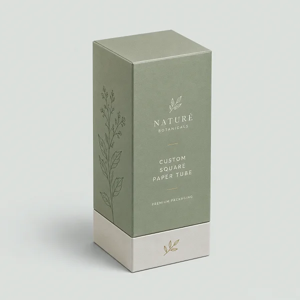 square paper tube fine packaging